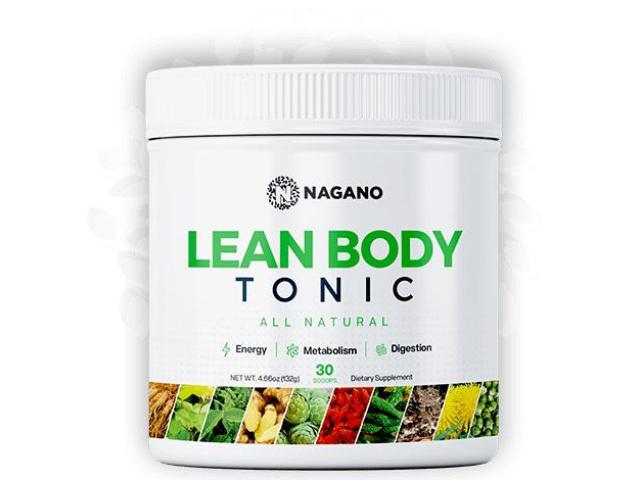 Nagano Lean Body Tonic -  metabolism fast