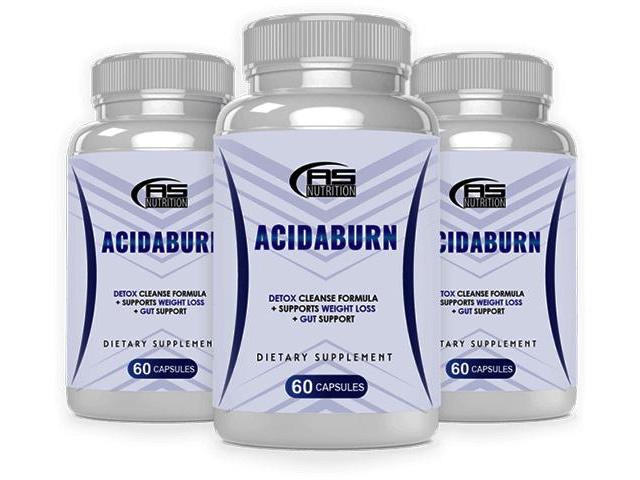 Acidaburn complex gives you a beautiful body and energy